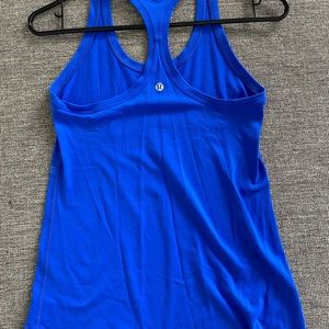 Lululemon blue tank top